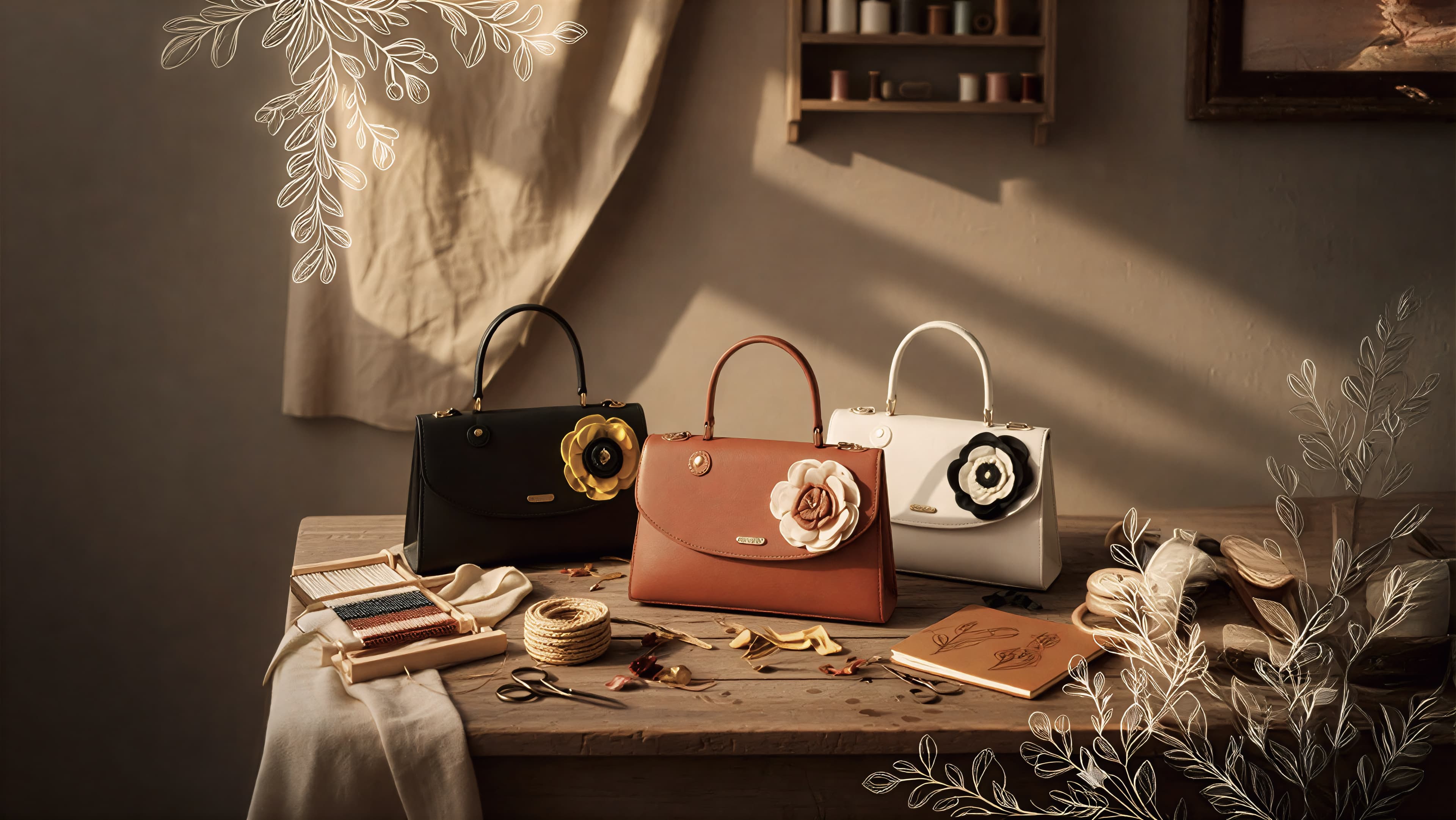 Handcrafted Fabric Bags